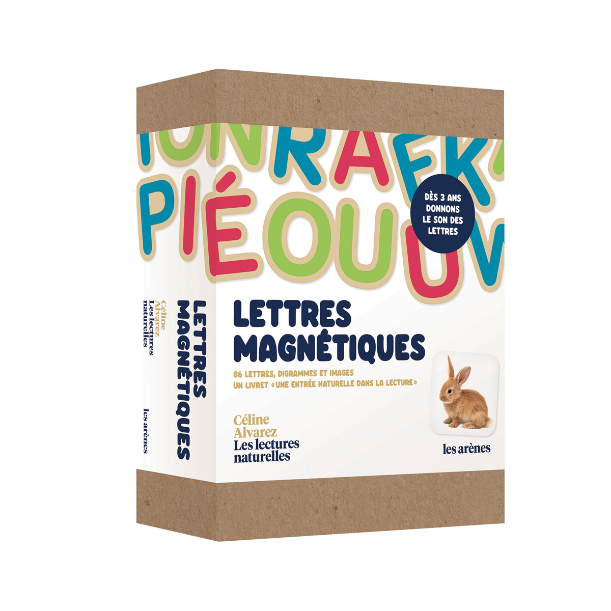 COFFRET LETTRES MAGNETIQUES CELINE ALVAREZ LES LECTURES NATURELLES